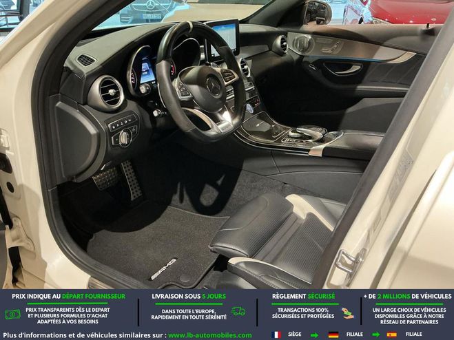 Mercedes Classe C 63 S AMG Blanc M�tallique de 2017