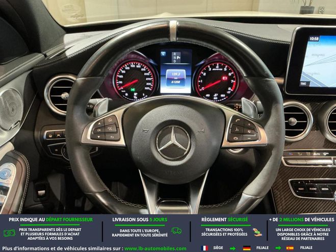 Mercedes Classe C 63 S AMG Blanc M�tallique de 2017