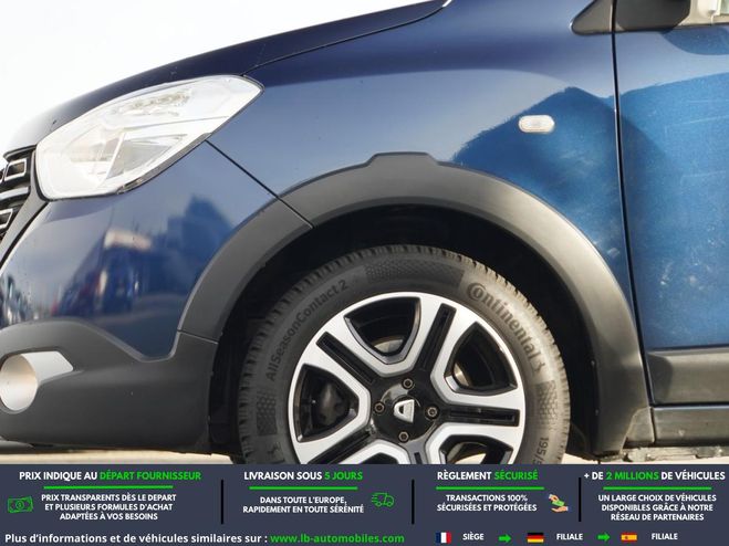 Dacia Dokker TCe 115 Bleu M�tallique de 2018