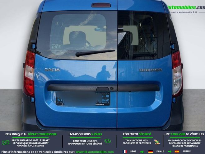 Dacia Dokker 1,6 SCe 100 Bleu M�tallique de 2019