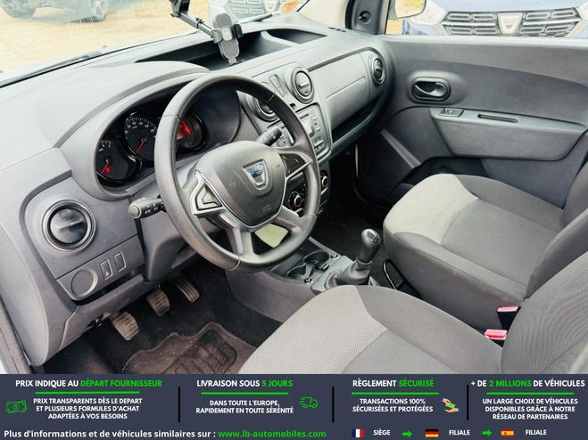 Dacia Dokker 1,6 SCe 100 Blanc M�tallique de 2019