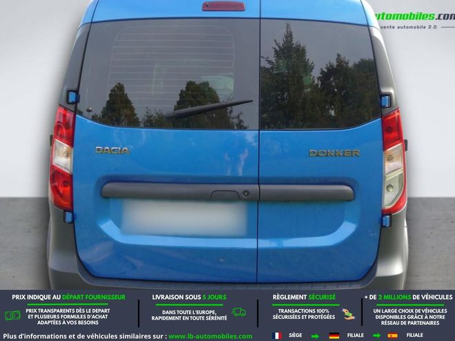 Dacia Dokker TCe 130 FAP Bleu M�tallique de 2019