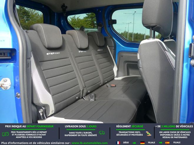 Dacia Dokker TCe 130 FAP Bleu M�tallique de 2019