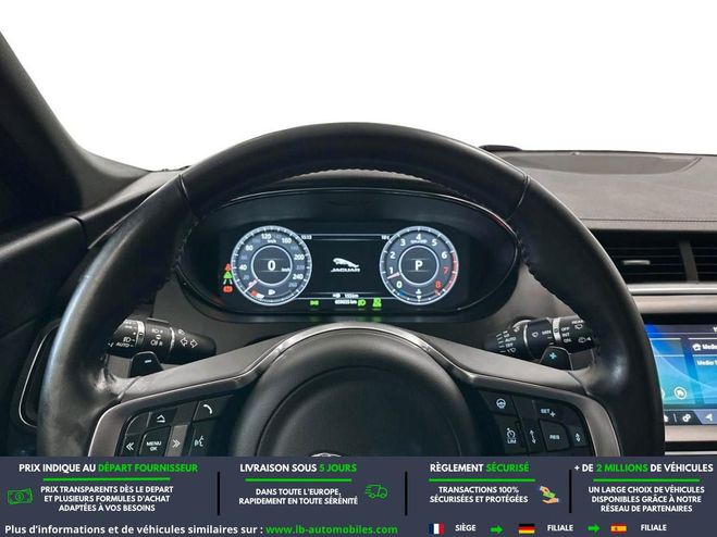 Jaguar E Pace 2.0 - 300 ch AWD BVA Gris M�tallique de 2019