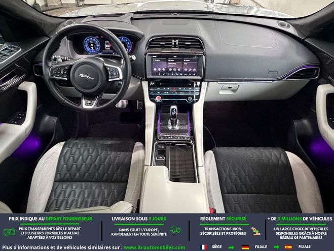 Jaguar F Pace V8 - 550 ch AWD BVA Argent� M�tallique de 2018