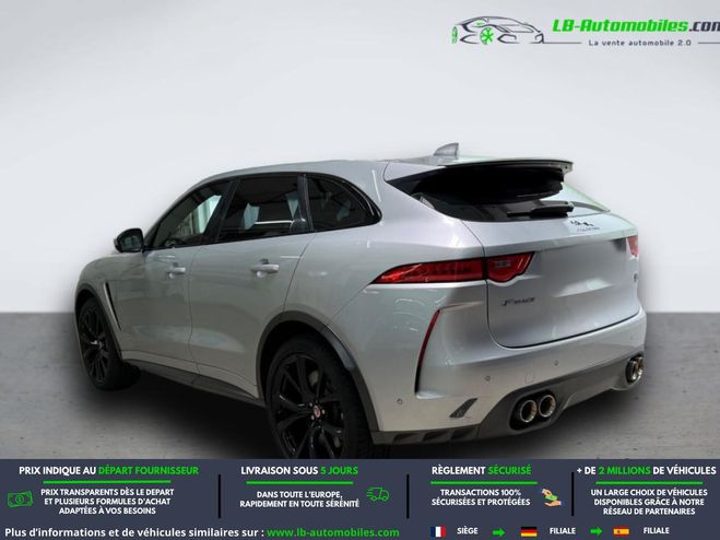Jaguar F Pace V8 - 550 ch AWD BVA Argent� M�tallique de 2018