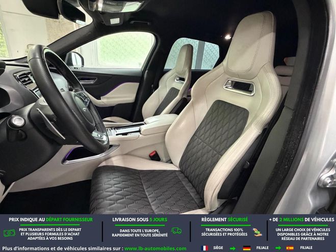 Jaguar F Pace V8 - 550 ch AWD BVA Argent� M�tallique de 2018
