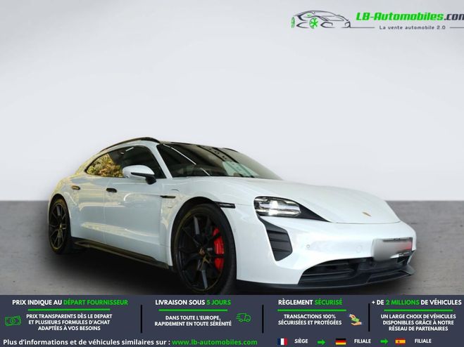 Porsche Taycan 4S 571 ch 5 Places Blanc M�tallique de 2021