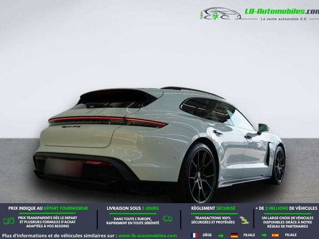 Porsche Taycan 4S 571 ch 5 Places Blanc M�tallique de 2021