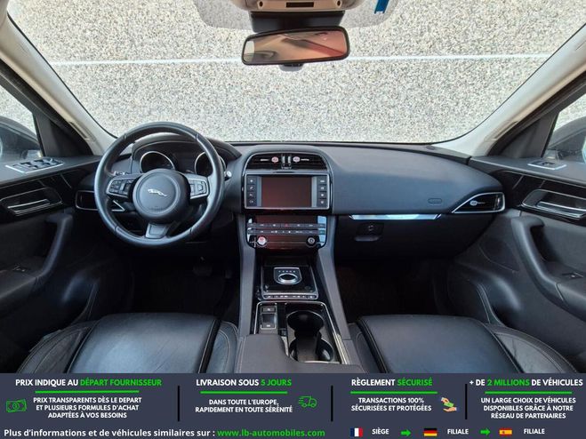 Jaguar F Pace 2.0 D - 180 ch 2WD BVA Blanc de 2017