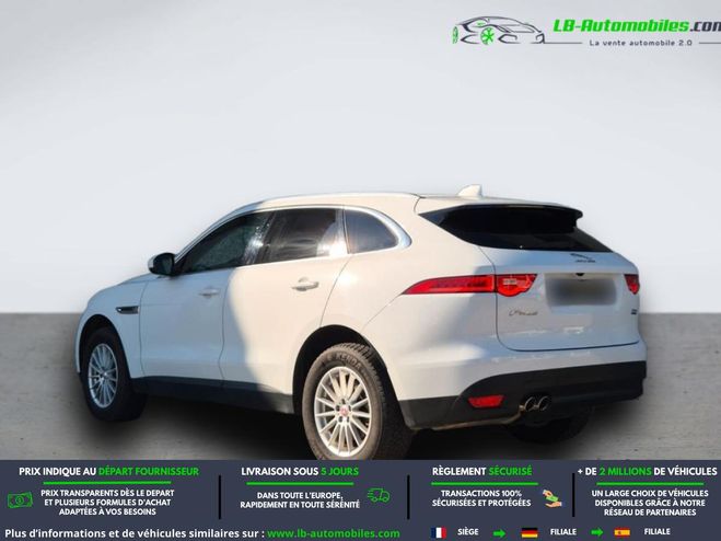 Jaguar F Pace 2.0 D - 180 ch 2WD BVA Blanc de 2017