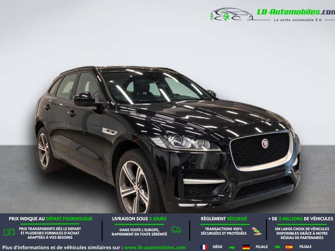Jaguar F Pace 2.0 D - 180 ch 2WD BVA Noir M�tallique de 2019
