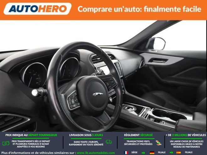 Jaguar F Pace 2.0 D - 180 ch 2WD BVA Noir M�tallique de 2016