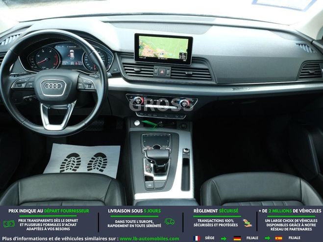Audi Q5 TDI 190 BVA Quattro Gris Mate de 2017