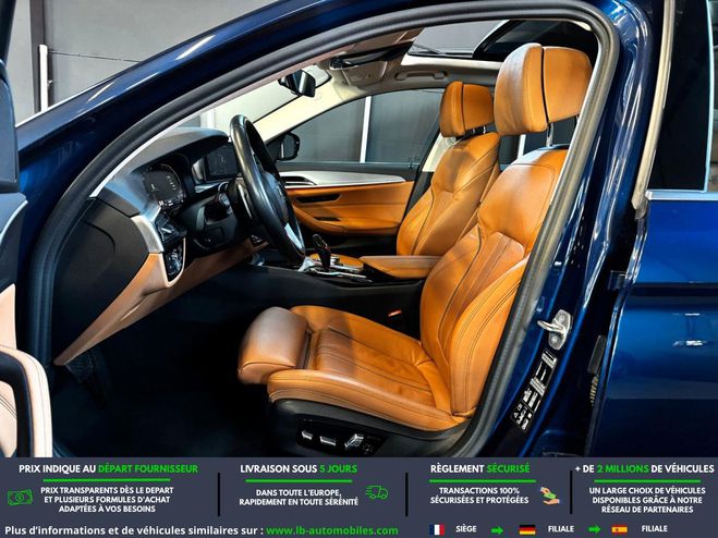 BMW Serie 5 530d 265 ch BVA Bleu M�tallique de 2019