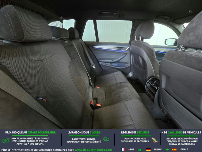 BMW Serie 5 530d 265 ch BVA Noir M�tallique de 2019