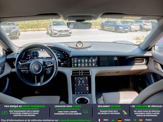 Porsche Taycan 4 476 ch Gris de 2021