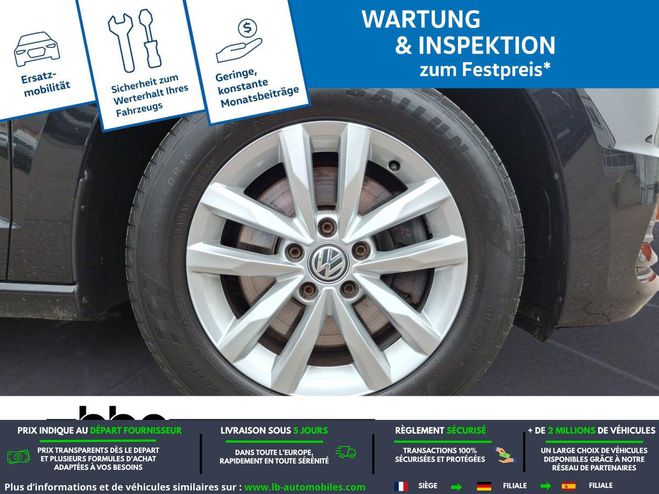 Volkswagen Touran 1.6 TDI 115 BVA 5pl Noir M�tallique de 2019