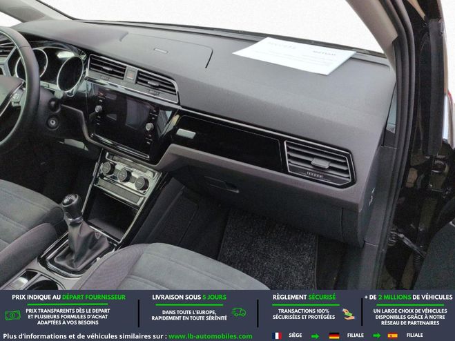Volkswagen Touran 150  5pl Noir M�tallique de 2019