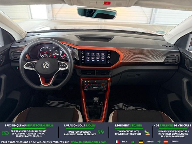 Volkswagen T Cross 1.0 TSI 115 Start/Stop BVM Orange M�tallique de 2019