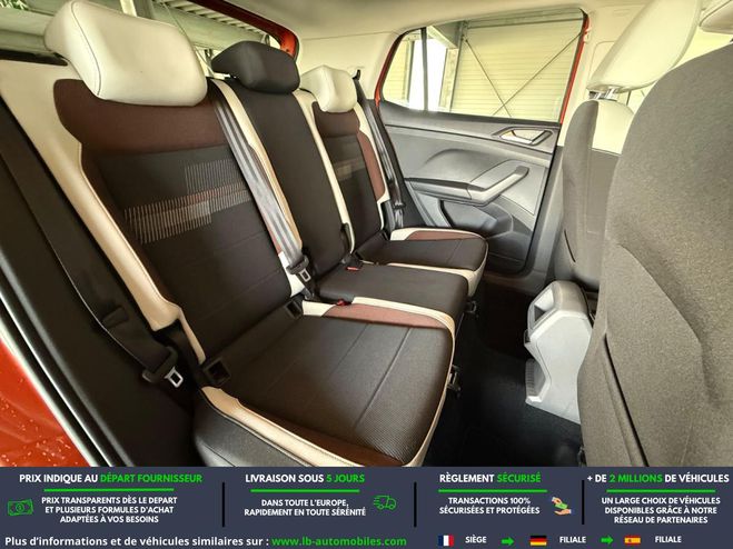 Volkswagen T Cross 1.0 TSI 115 Start/Stop BVM Orange M�tallique de 2019