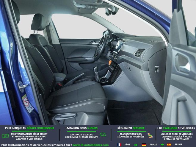 Volkswagen T Cross 1.0 TSI 110 Start/Stop BVM Bleu M�tallique de 2020