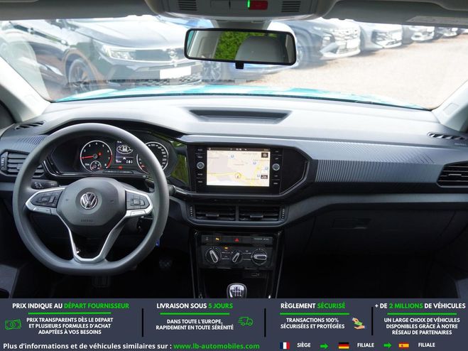 Volkswagen T Cross 1.0 TSI 115 Start/Stop BVM Bleu M�tallique de 2019