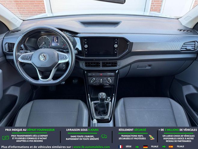 Volkswagen T Cross 1.0 TSI 115 Start/Stop BVM Blanc M�tallique de 2019