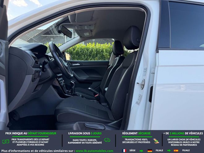 Volkswagen T Cross 1.0 TSI 115 Start/Stop BVM Blanc M�tallique de 2019