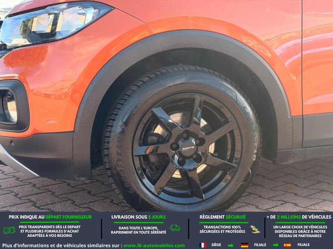 Volkswagen T Cross 1.0 TSI 95 Start/Stop BVM Orange M�tallique de 2019