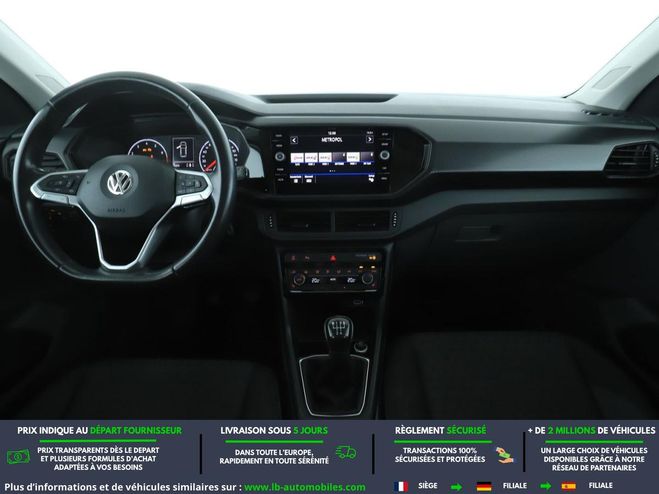 Volkswagen T Cross 1.0 TSI 95 Start/Stop BVM Noir M�tallique de 2019