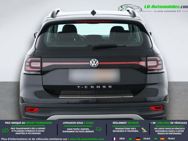 Volkswagen T Cross 1.0 TSI 95 Start/Stop BVM Noir M�tallique de 2019