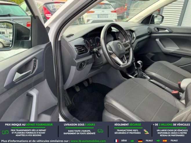 Volkswagen T Cross 1.0 TSI 95 Start/Stop BVM Blanc de 2020