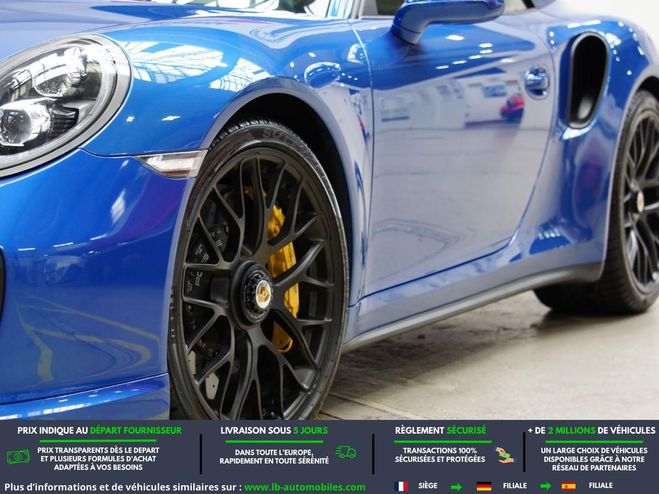 Porsche 911 Turbo 3.8i 521 PDK Bleu M�tallique de 2014
