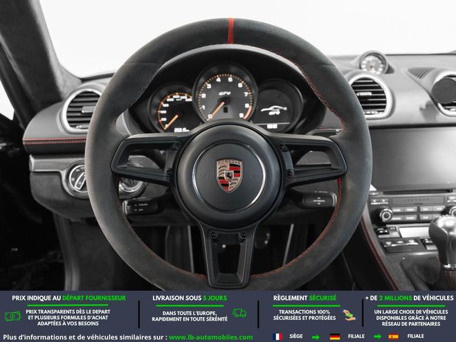 Porsche Cayman GT4 4.0i 420 ch Noir de 2019