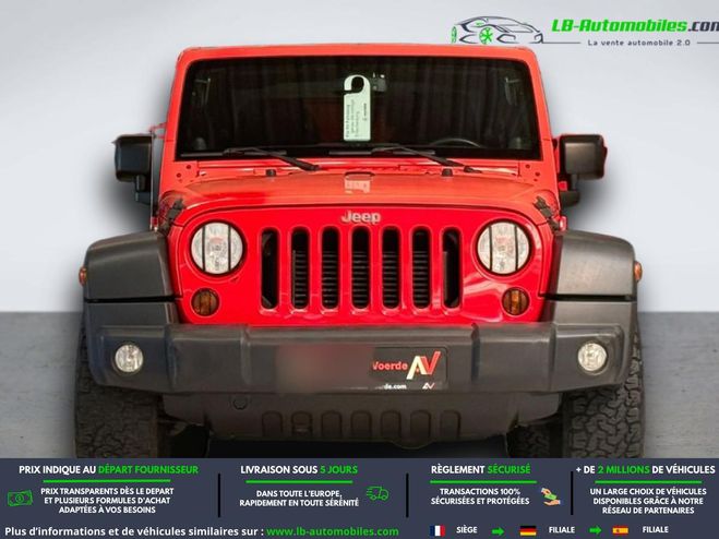 Jeep Wrangler 2.8 CRD 200 - BVA 3 Portes Rouge M�tallique de 2013