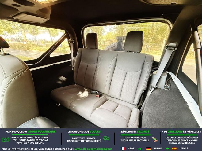 Jeep Wrangler 2.8 CRD 200 - BVA 3 Portes Blanc M�tallique de 2018