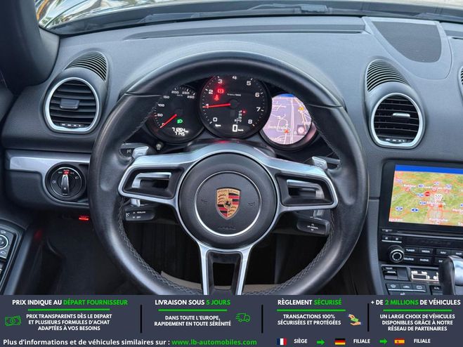 Porsche Boxster T 2.0i 300 ch PDK Noir M�tallique de 2018
