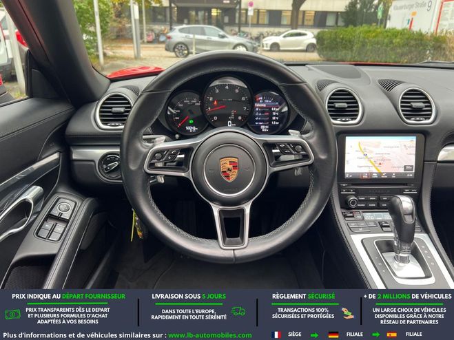 Porsche Boxster T 2.0i 300 ch PDK Rouge de 2016