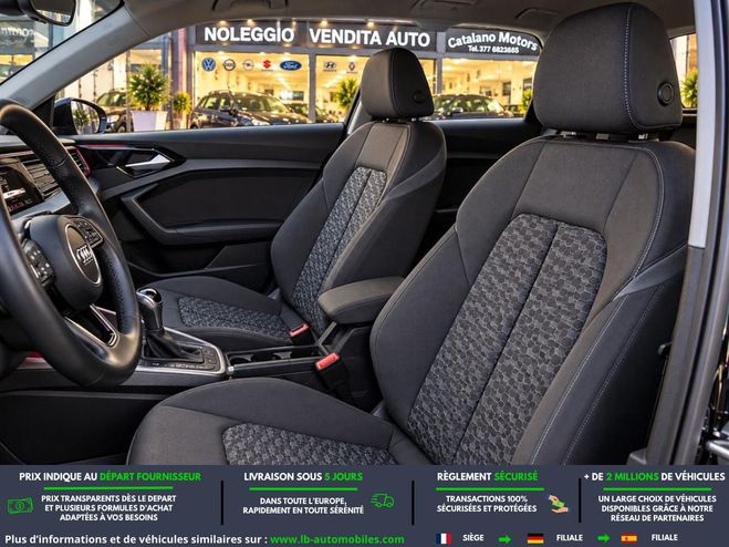 Audi A1 30 TFSI 110 ch BVA Noir M�tallique de 2020