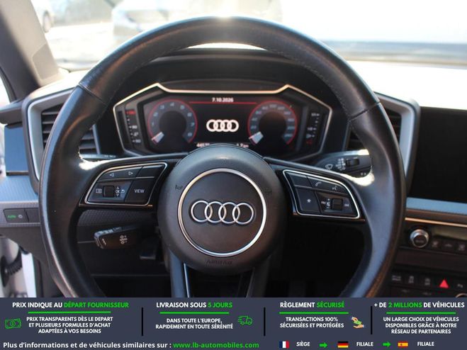 Audi A1 30 TFSI 110 ch BVA Blanc M�tallique de 2021
