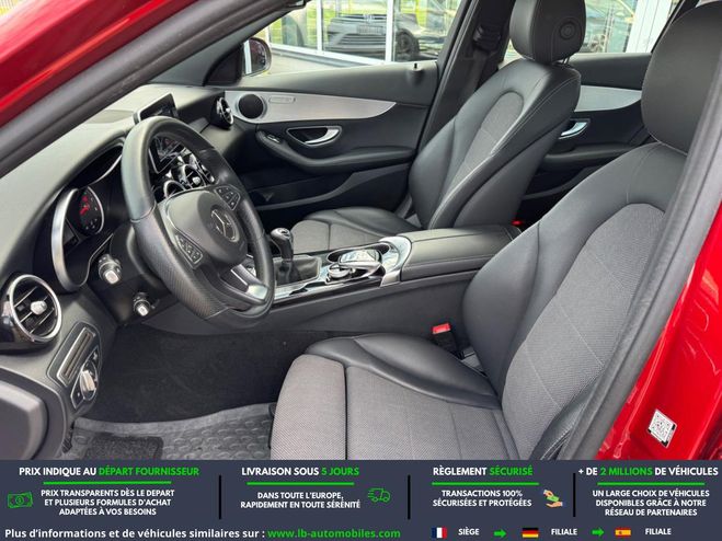 Mercedes Classe C 180 BVM Rouge M�tallique de 2018