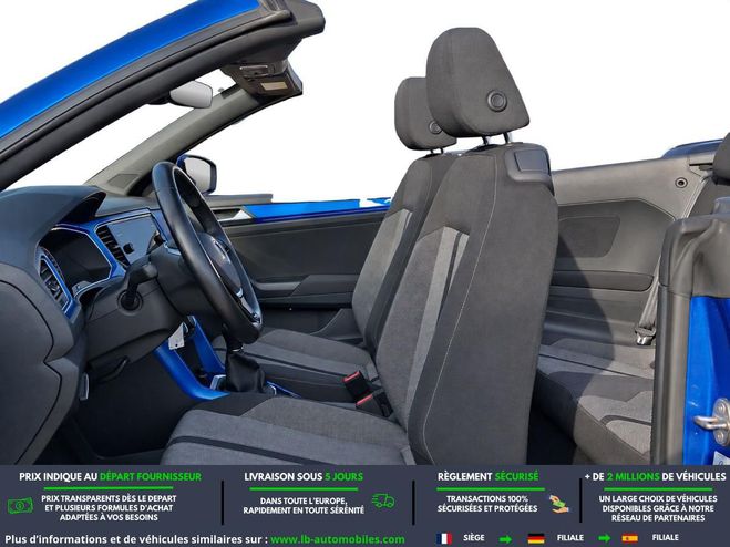 Volkswagen T Roc 1.0 TSI 110 Start/Stop BVM Bleu M�tallique de 2021