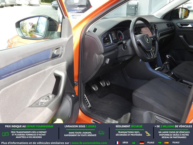 Volkswagen T Roc 1.6 TDI 115 BVM Orange M�tallique de 2020