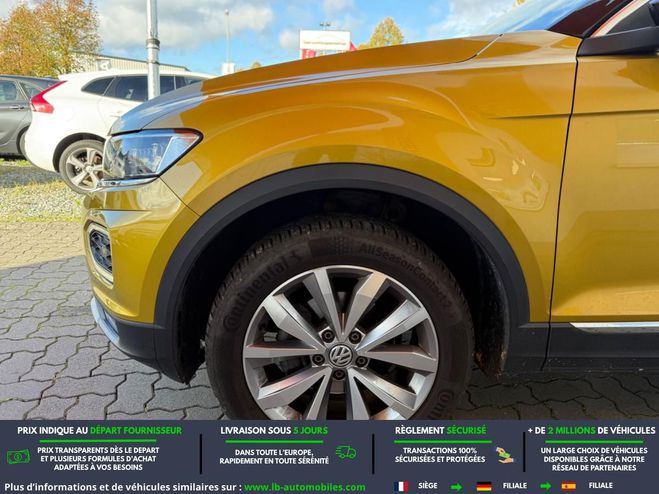 Volkswagen T Roc 1.5 TSI 150 EVO Start/Stop BVA Jaune M�tallique de 2019