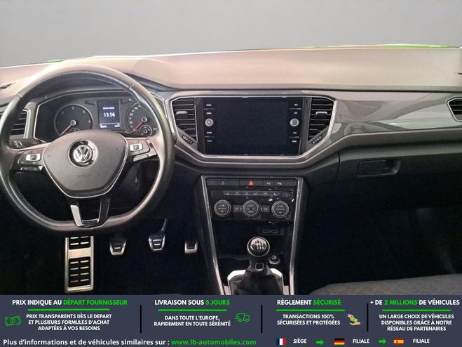 Volkswagen T Roc 1.6 TDI 115 BVM Bleu M�tallique de 2019