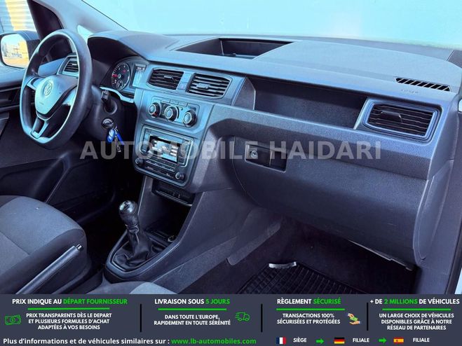 Volkswagen Caddy 2.0 TDI 102 BVM Argent� M�tallique de 2020