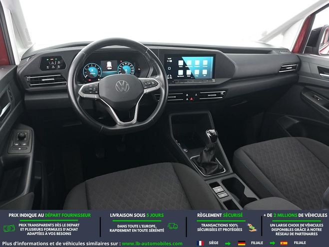 Volkswagen Caddy 1.5 TSI 114 BVM Rouge M�tallique de 2021