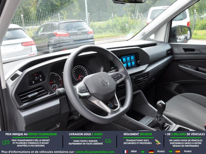 Volkswagen Caddy 2.0 TDI 102 BVM Blanc de 2021