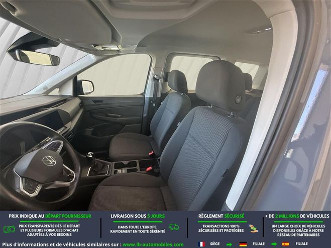 Volkswagen Caddy 2.0 TDI 102 BVM Gris de 2021